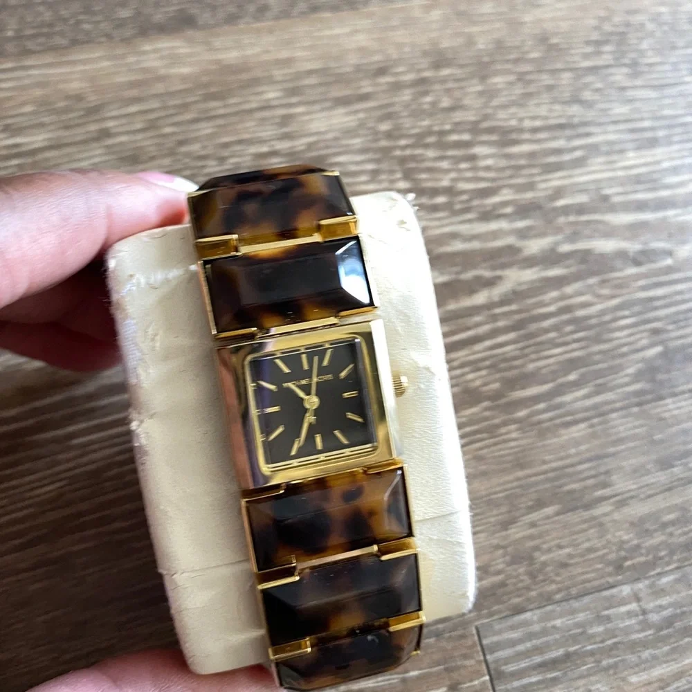Michael Kors Tortoise Watch - Womens